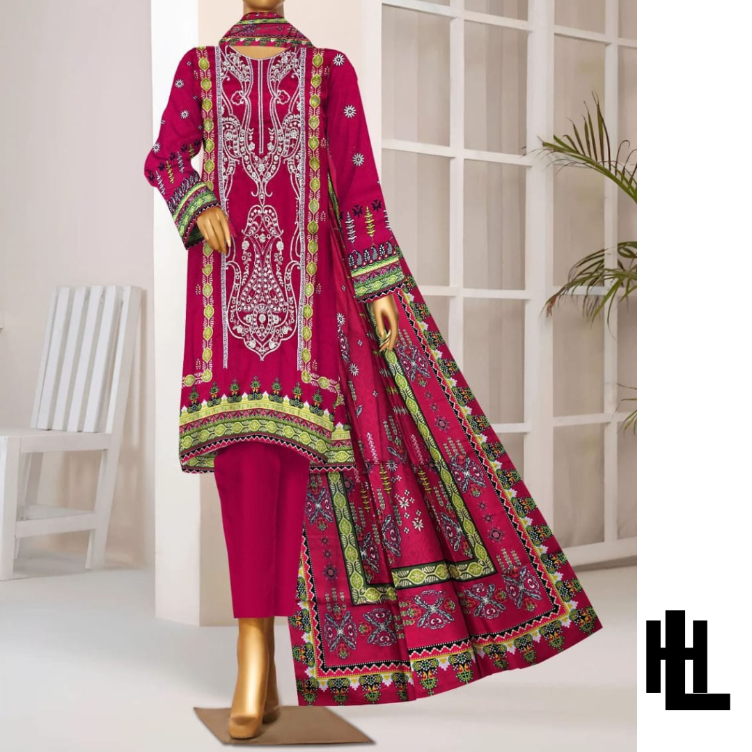 GUL AHMED SUMMER LAWN 3PCS