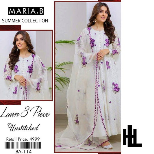 MARIA.B SUMMER COLLECTION 3PC LAWN